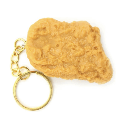 Kipnugget sleutelhanger