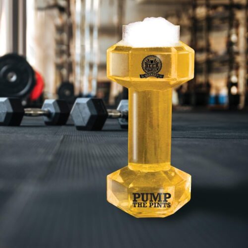 Dumbell Bierglas