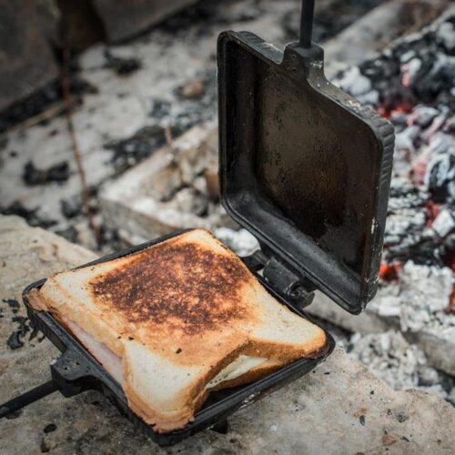 Gietijzeren Tosti-ijzer